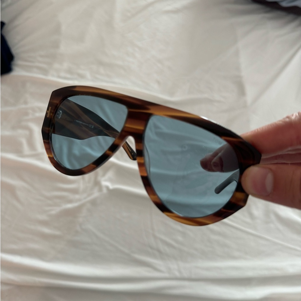 Bronson Tom Ford Brown and Blue Women’s Glasses
